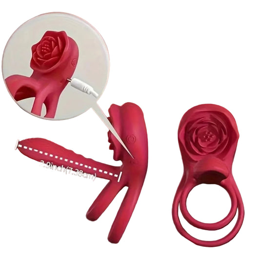 Dual-Action Intimate Wellness Ring
