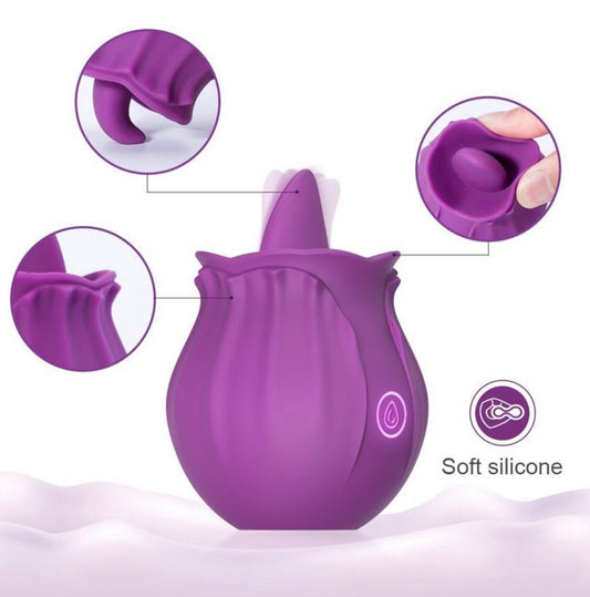 Rose-Inspired Intimate Massager