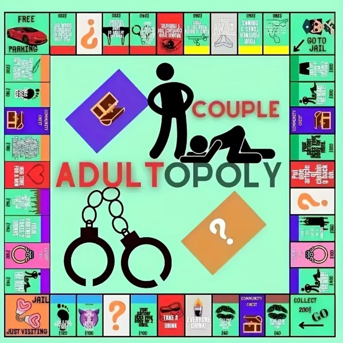 Couples Connection Board Game