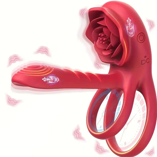 Dual-Action Intimate Wellness Ring