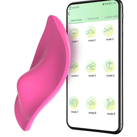 App-Controlled Wearable Butterfly Massager