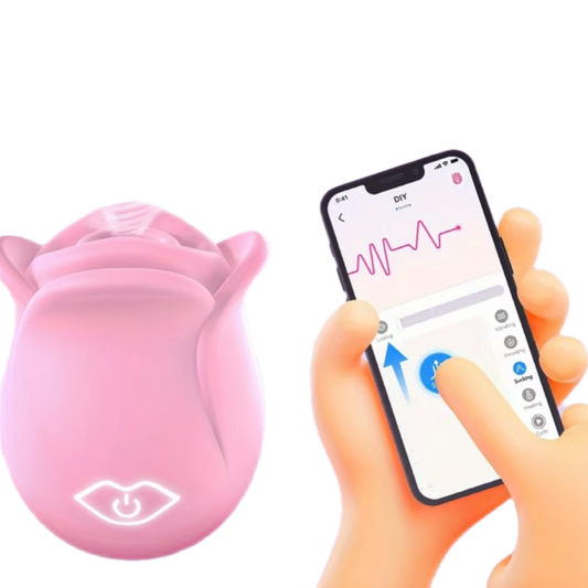App-Controlled Rose Vibrator