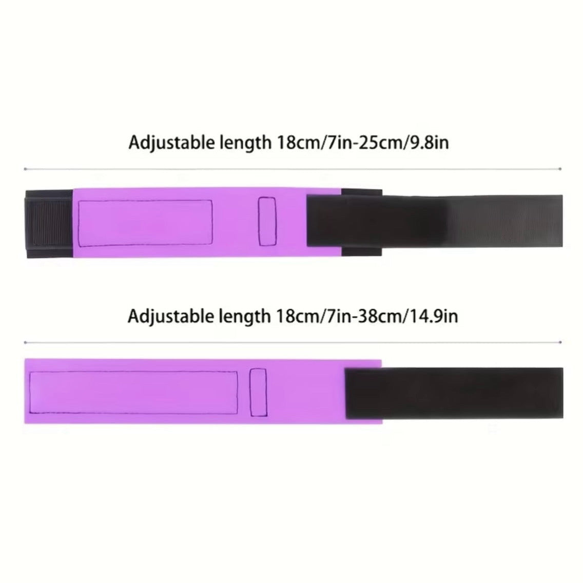 Adjustable Wrist & Thigh Restraints Set (2pcs)