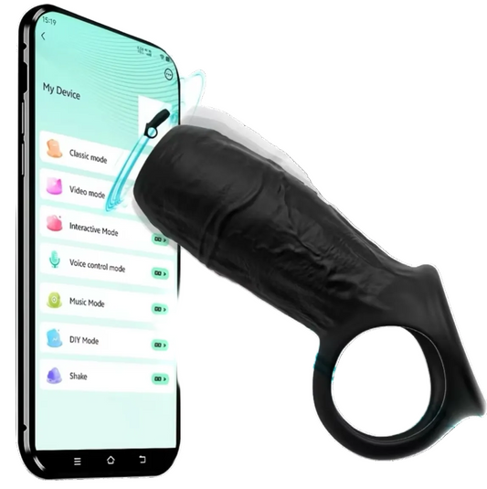 App-Controlled Dual-Ring Vibrating Sleeve